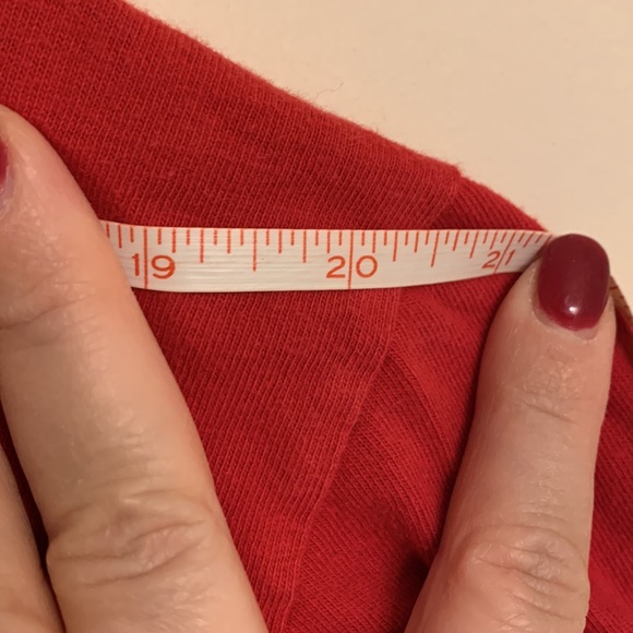 FOX Ruby Red Black Logo T-shirt EUC - Picture 9 of 15